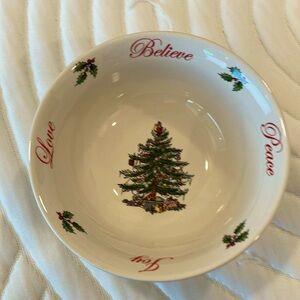 Spode Christmas Tree 6” 2017 Annual Revere Bowl